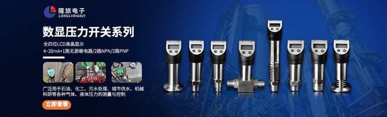 990banner數(shù)顯壓力開關