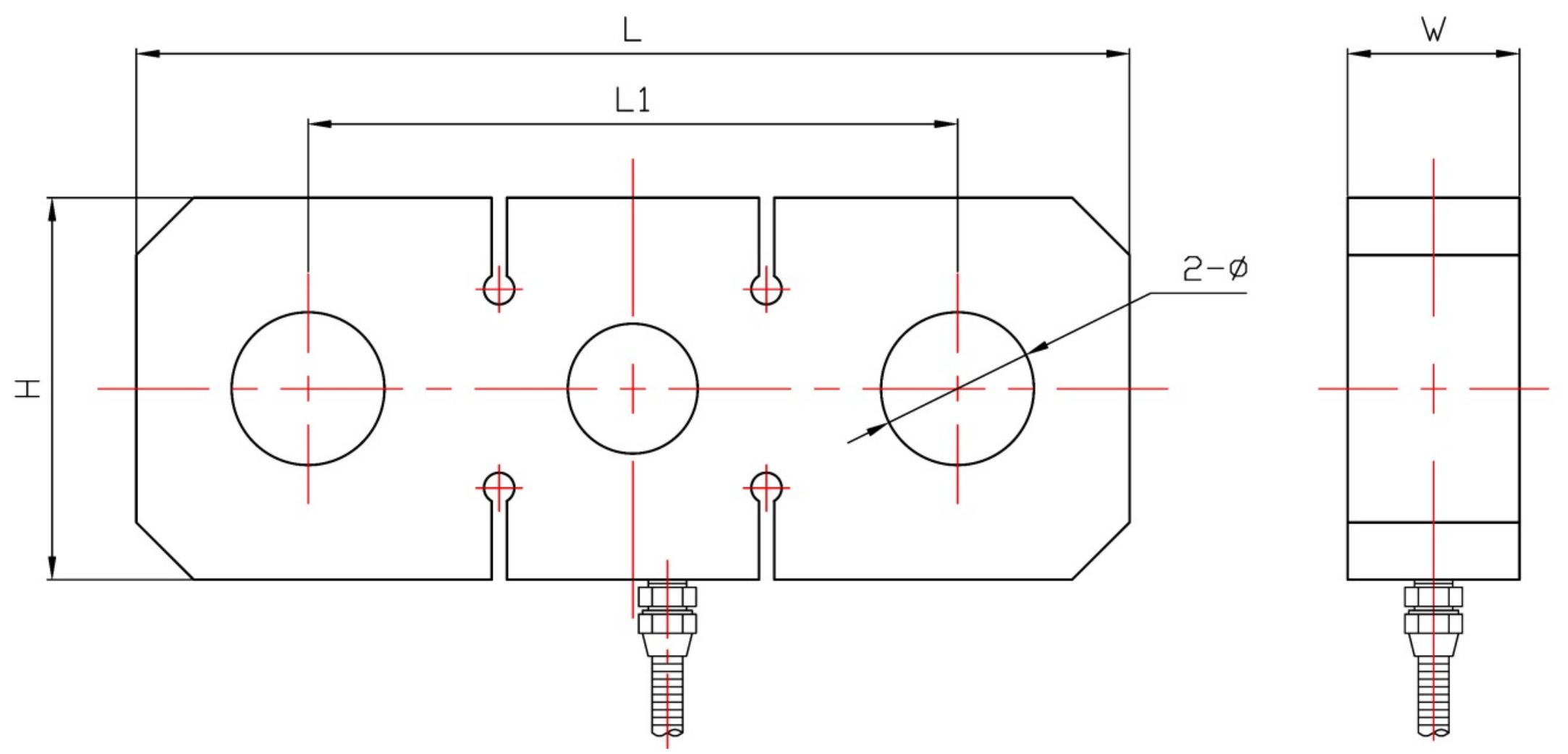 LCZ-206A尺寸圖 LCZ-206A尺寸圖